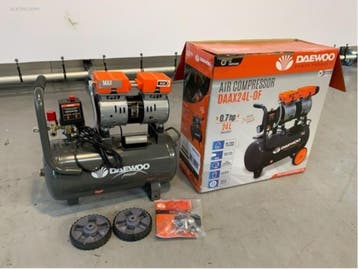 2x Daewoo - DAAX 24L - luchtcompressor Daewoo  DAAX..., Nieuw
