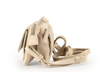 Manfield Portemonnee Beige, Handtassen en Accessoires, Portemonnees, Verzenden, Zo goed als nieuw, Overige kleuren