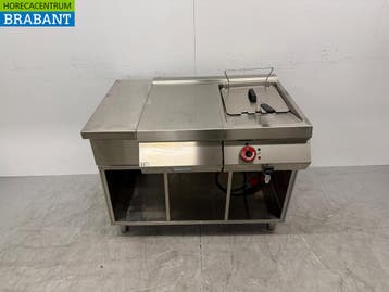 Friteuse Ilsa en acier inoxydable 7 litres avec espace de, Verzenden