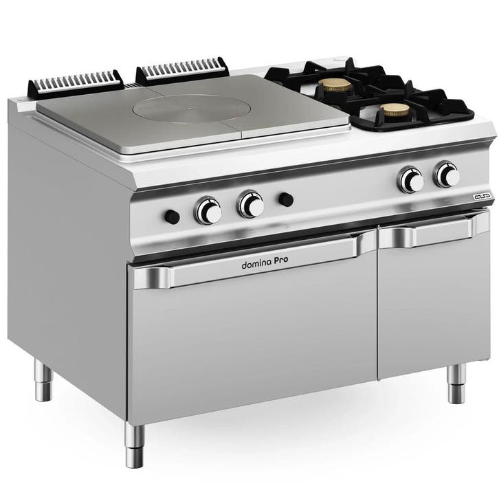 Fornuis/Doorkookplaat + Oven | DOMINA PRO 900 | Gas | 2, Zakelijke goederen, Horeca | Keukenapparatuur, Nieuw in verpakking, Verzenden