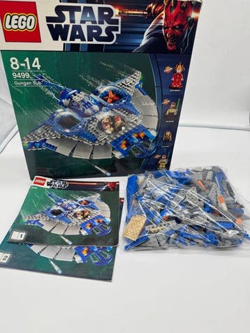 Lego Set - 9499 - Star Wars - Gungun Sub, Nieuw