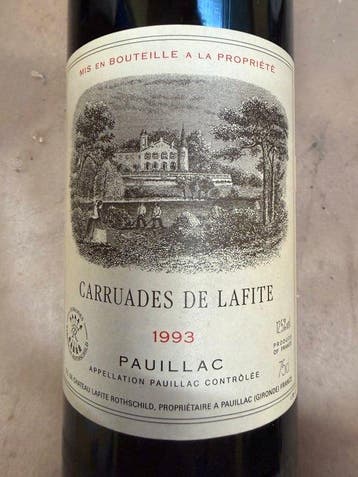 1993 Carruades de Lafite, 2nd wine of Chateau Lafite