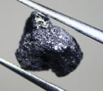 Gratis verzending ct. 2,0 Natuurlijke zwarte diamant - Ruw -