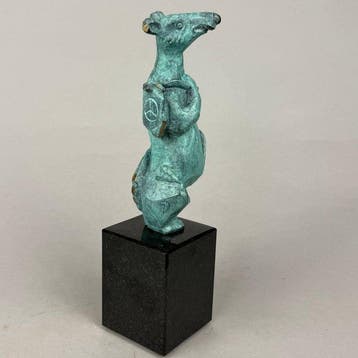 Robert Dyrcz - „The rat I - The PACIFIST„ - bronze, Antiquités & Art