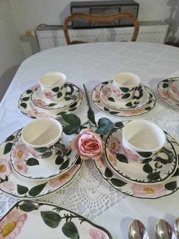 Villeroy & Boch - Koffieservies voor 6 (19) - Wild rose -