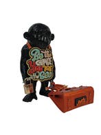 Lyssandre Saint York - Banksy hommage série Monkey  Hermes