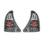 FEUX ARRIÈRE RENAULT CLIO 98-01 LED FOND NOIR, Autos : Pièces & Accessoires, Verzenden