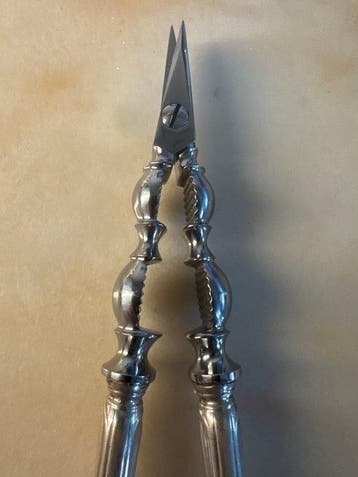 Pince à asperges - Argent - 1930-1940, Antiek en Kunst