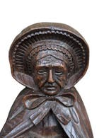 Sculpture, Bruges Beguine - 32 cm - Bois