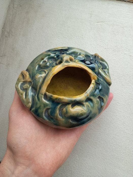 Caesens Frères - Pot - Duivel - Aardewerk - Potje met, Antiquités & Art, Art | Objets design