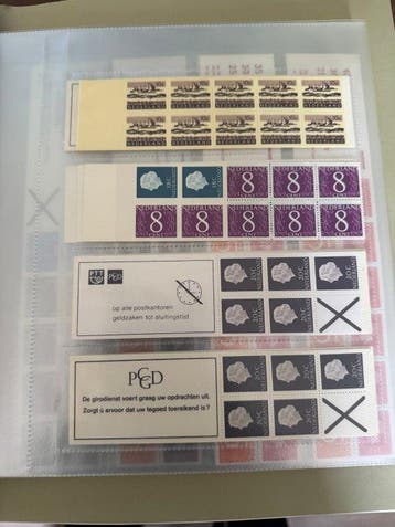 Pays-Bas 1964 - Album Davos avec des timbres-postfrisés
