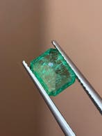 1 pcs Groen Smaragd - 1.78 ct - Gem research Swiss Lab (GRS)