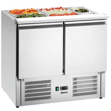 Saladette | 250L | 2 Deuren (1/1 GN) | Boven 2x 1/1 GN + 3x, Verzenden, Nieuw in verpakking