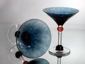 Vera Walther - Pot (2) - Cocktailglazen - Memphis-stijl -, Antiek en Kunst