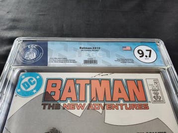 Batman #410 - EGC 9.7 - 1 Graded comic - EO - 1987