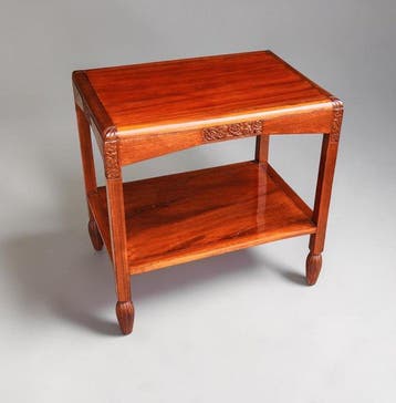 Tafel - Walnoot - Art Nouveau 1920/30