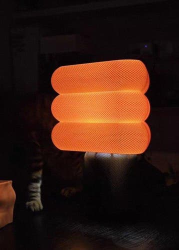 Bureaulamp - Plastic, Metaal - Artistieke sfeerverlichting