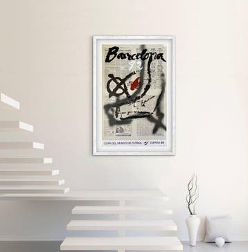 Antoni Tapies (1923-2012) - Copa del mundo - Barcelona 82