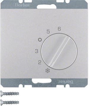 Hager Berker Thermostat dambiance avec contact inverseur K5, Verzenden