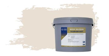 Wixx Siloxan Buitenlatex Matt RAL 9001 | Crèmewit 5L, Verzenden, Nieuw