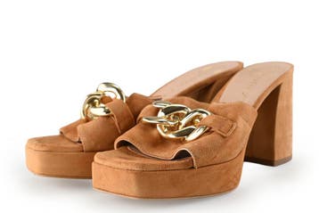 Unisa Muiltjes in maat 36 Cognac, Kleding | Dames, Schoenen, Overige kleuren, Verzenden, Unisa, Gedragen