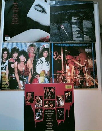wasp - Diverse artiesten - 5 Albums - Diverse titels - LP