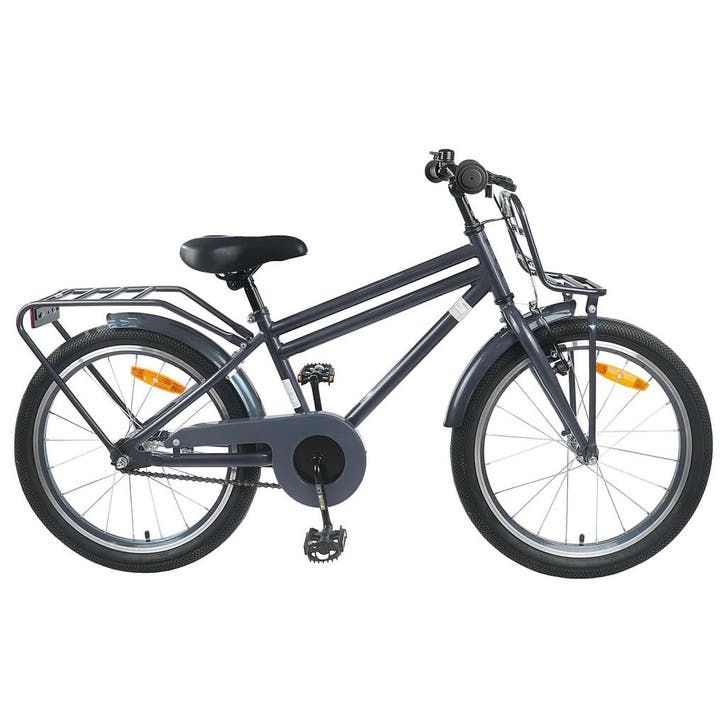 vidaXL Kinderfiets 20 Inch voor 6-11 jaar oud Donkergrijs, Fietsen en Brommers, Fietsen | Racefietsen, Nieuw, Verzenden