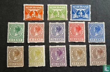 Nederland - Tweezijdige roltanding - 1926, Verzenden, Postfris