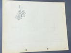 Walt Disney - Minnie Mouse-animatietekening - Building a, Nieuw