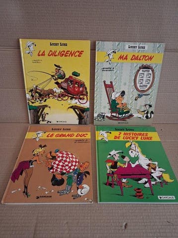 Lucky Luke - 11x C - 11 Album - Herdruk - 1980/2002, Nieuw