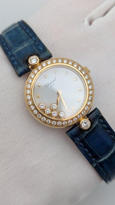 Chopard - Happy Diamonds - 206528-0001 - Dames - 1996, Handtassen en Accessoires, Horloges | Heren