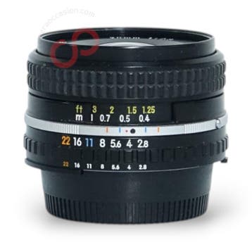 Nikon 28mm 2.8 serie E nr. 1575, Audio, Tv en Foto, Foto | Lenzen en Objectieven, Ophalen of Verzenden, Zo goed als nieuw