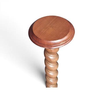 Zuilvormig houtsnijwerk, Barocco - 97 cm - Hout, Antiek en Kunst