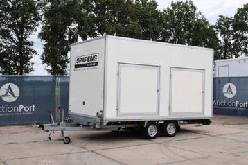 Veiling: Toiletwagen Peters PPT 2000kg 2011, Ophalen