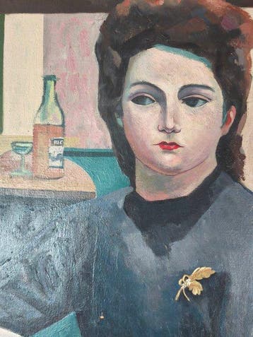 Elbano Méndez Osuna (1918-1973) - Retrato, Antiquités & Art
