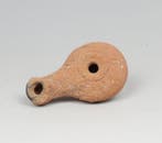 Het oude Egypte, Grieks-Romeinse periode Aardewerk Olielamp,
