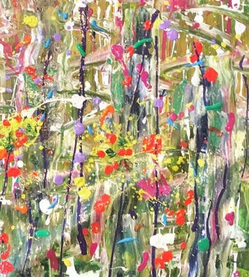 ANDREW J WILLIAMS - FLORAL MEADOW IMPRESSION