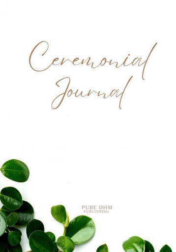 Ceremonial Journal | White | Pure Ohm Publishing | Nieuw, Verzenden, Nieuw, Pure Ohm Publishing