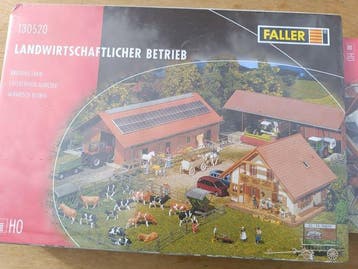 Faller H0 - 130520 +130525 - Bâtiments pour trains