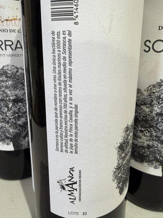 2017 Rodríguez de Vera - Dominio De Casalta, Sorrasca -, Collections, Vins