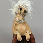 Anna Em - LARGE -Albert Einstein…. hand made