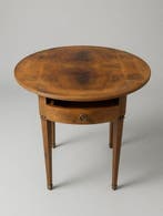 Tafel - George III mahonie boogvoor bijzettafel - Hout,