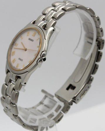 Seiko - Dolce HAQ Quartz Roman Dial Watch - Zonder
