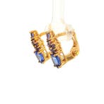 Zonder minimumprijs - Oorbellen Zilver, Verguld - 2.38ct.