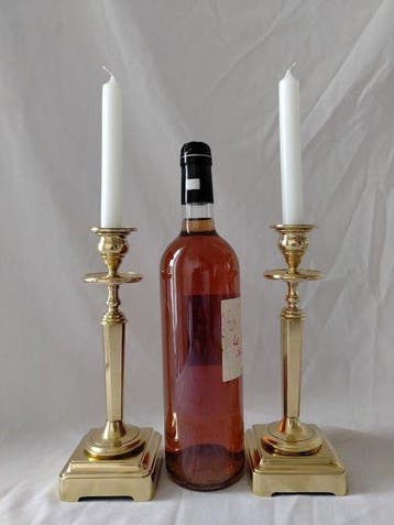 Taperstick (kleine blaker met een dunne pijp) 2 Art Deco