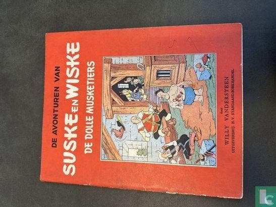 Suske en Wiske - De dolle musketiers  - 1953, Boeken, Stripverhalen, Gelezen, Eén stripboek, Verzenden