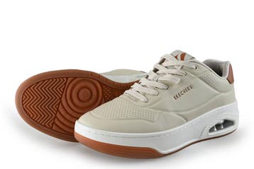 Skechers Sneakers in maat 43 Beige, Overige kleuren, Verzenden, Zo goed als nieuw, Skechers