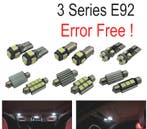 KIT 19 AMPOULES LED INTÉRIEUR POUR BMW SÉRIE 3 E92 COUPÉ 325, Verzenden