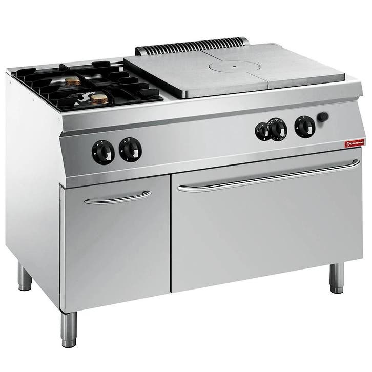 Fornuis/Doorkookplaat + Oven | MAXIMA 700+ | Gas | 2, Zakelijke goederen, Horeca | Keukenapparatuur, Nieuw in verpakking, Verzenden