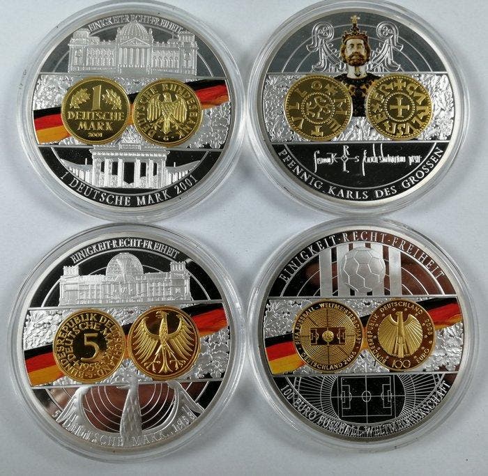 Duitsland. Penning 1000 Jahre Munzgeschichte (110 gram) - 4, Postzegels en Munten, Munten | Europa | Niet-Euromunten